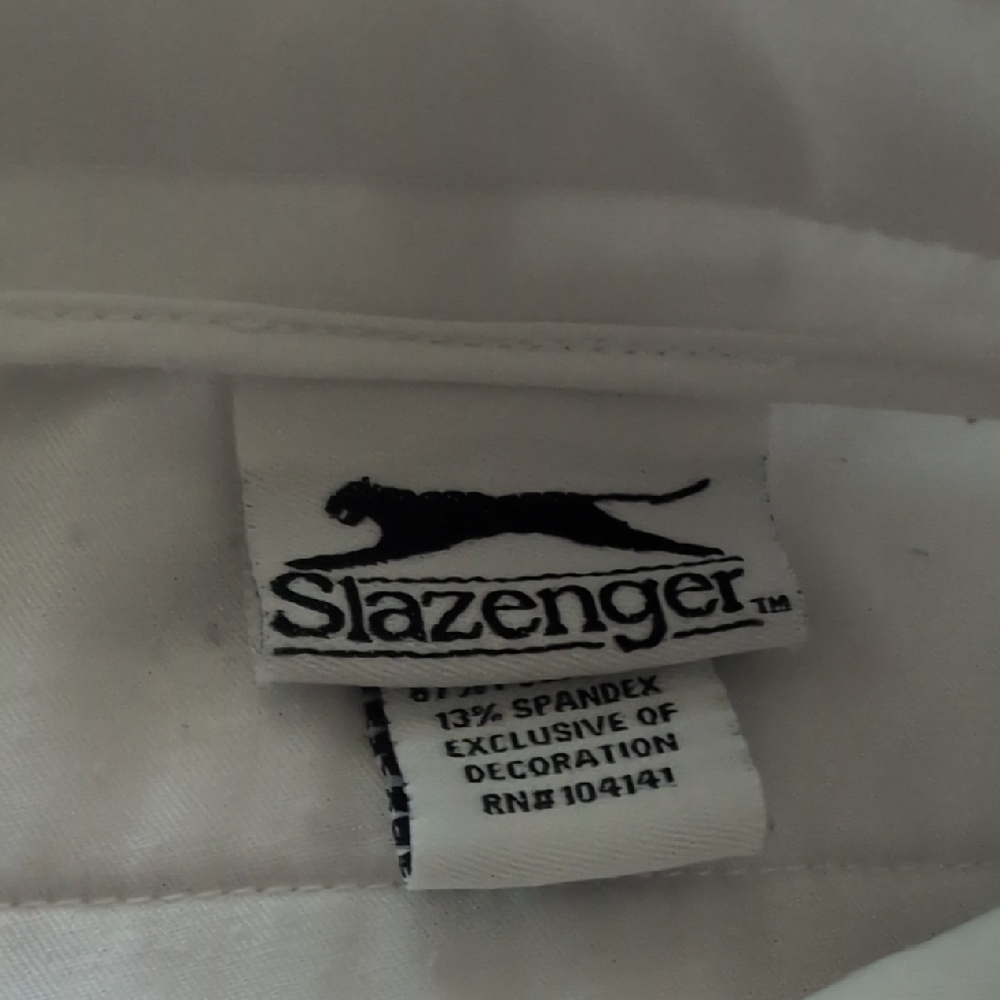 Slazenger Classic White Garment